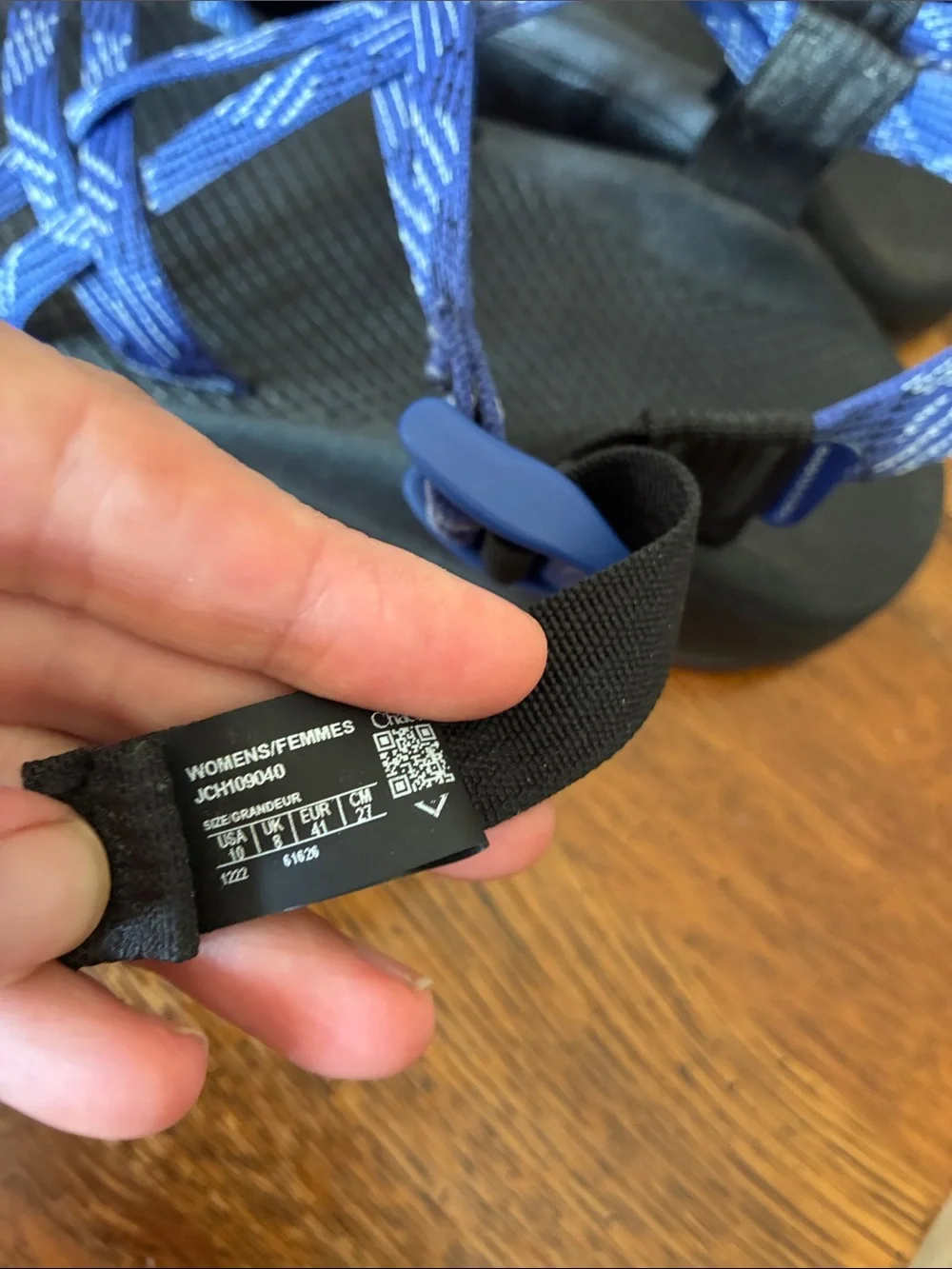 Chaco Z/Cloud 2 Strappy Sandals Womens Size 10